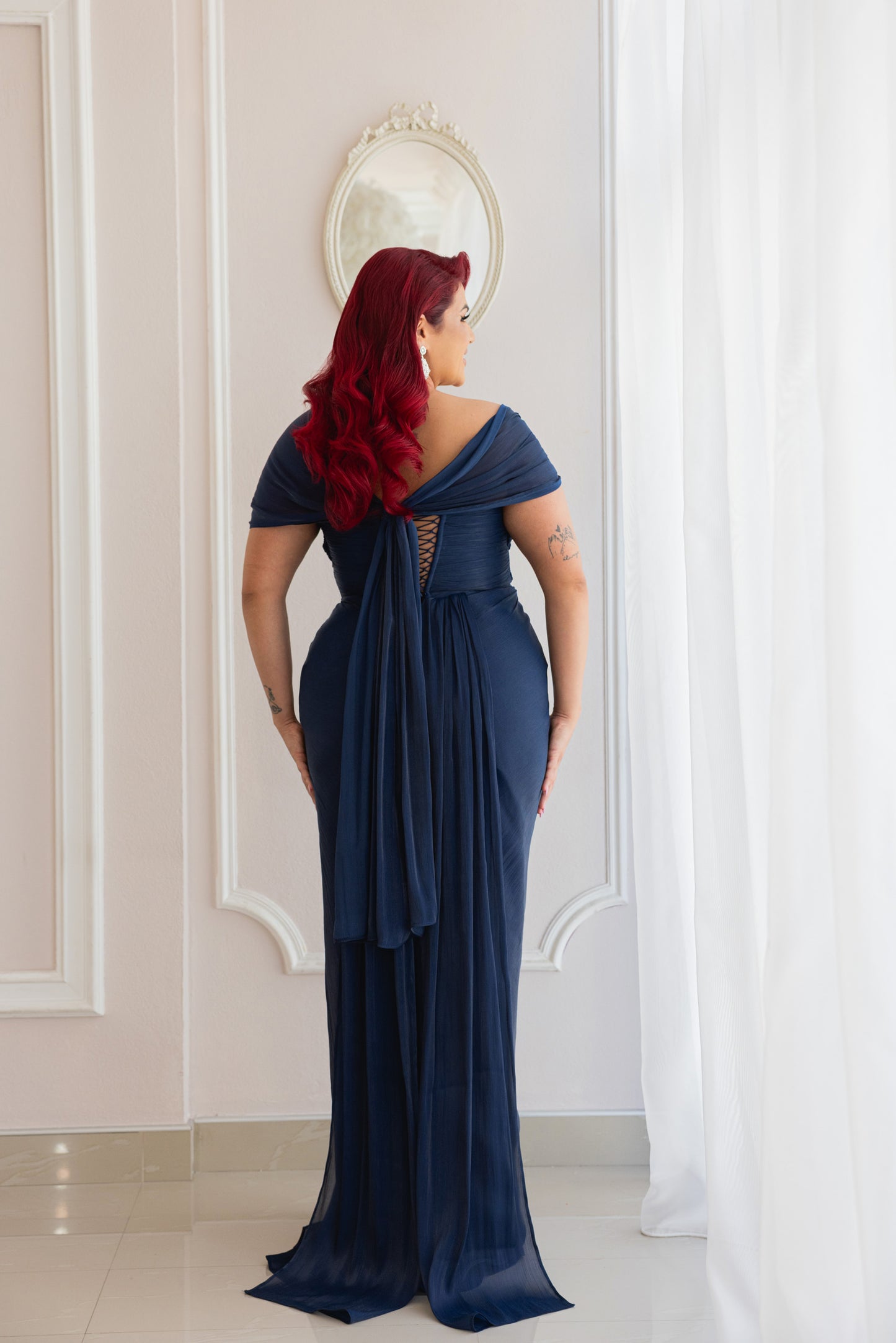 Rochie Penelope Bleumarin