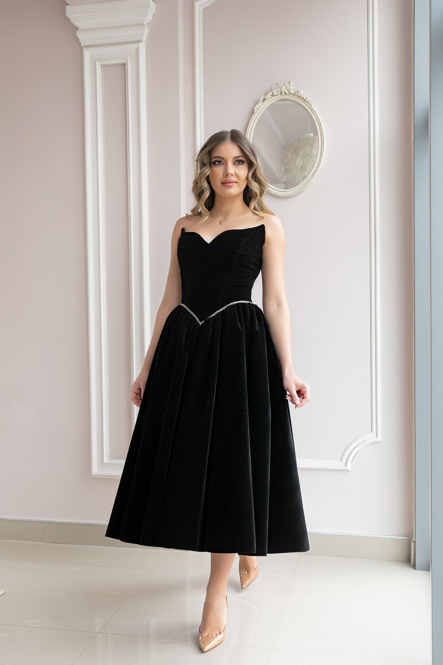 Rochie Aurora velvet