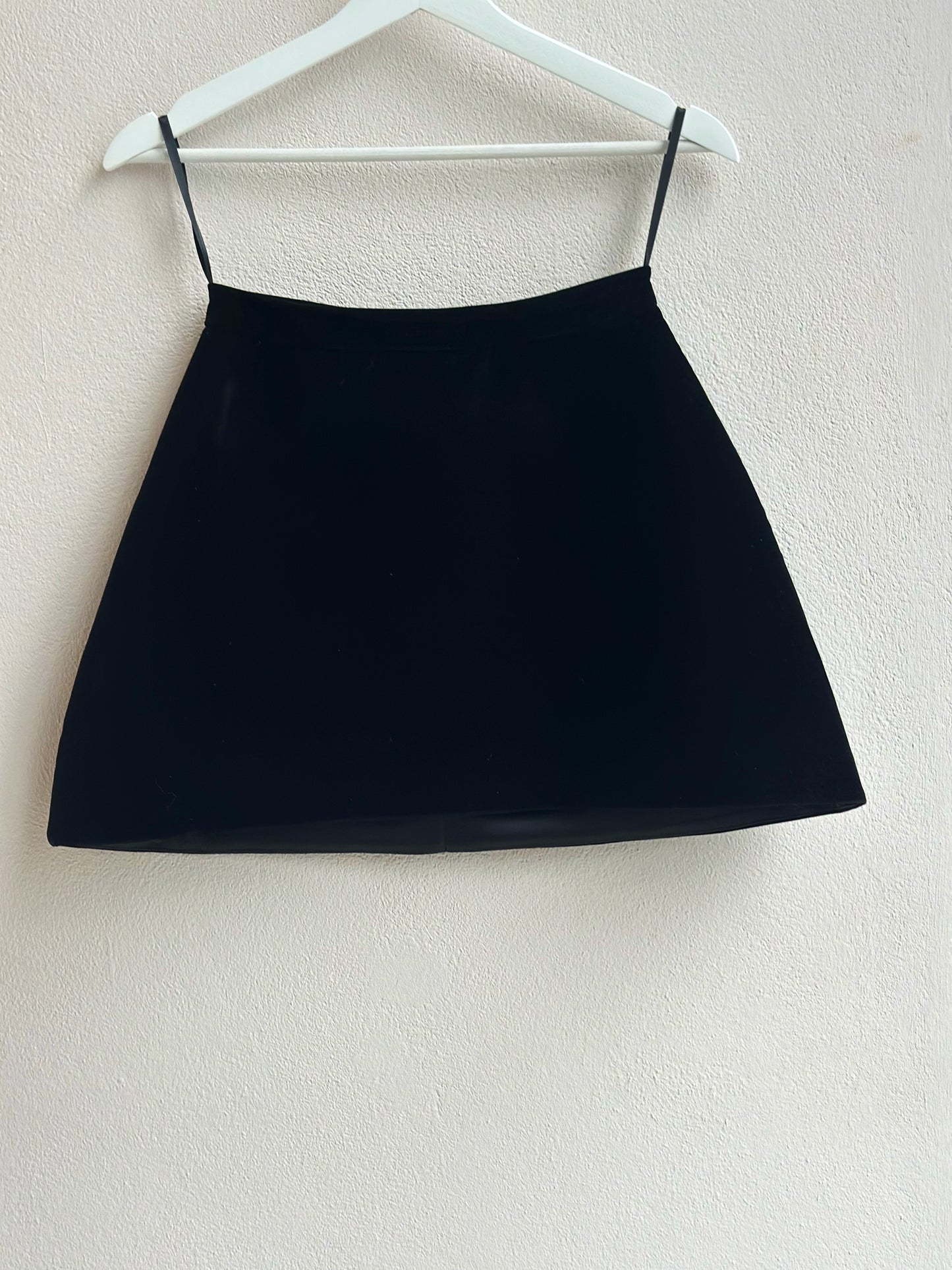 Fusta mini din catifea 36 cm