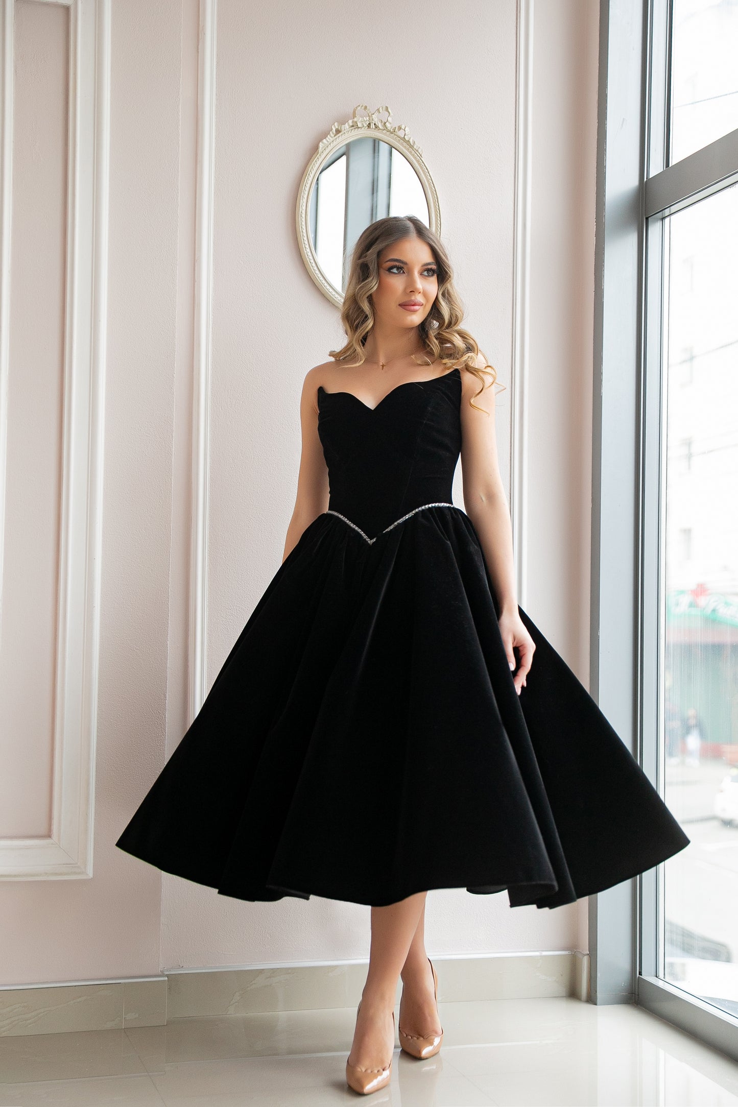 Rochie Aurora velvet