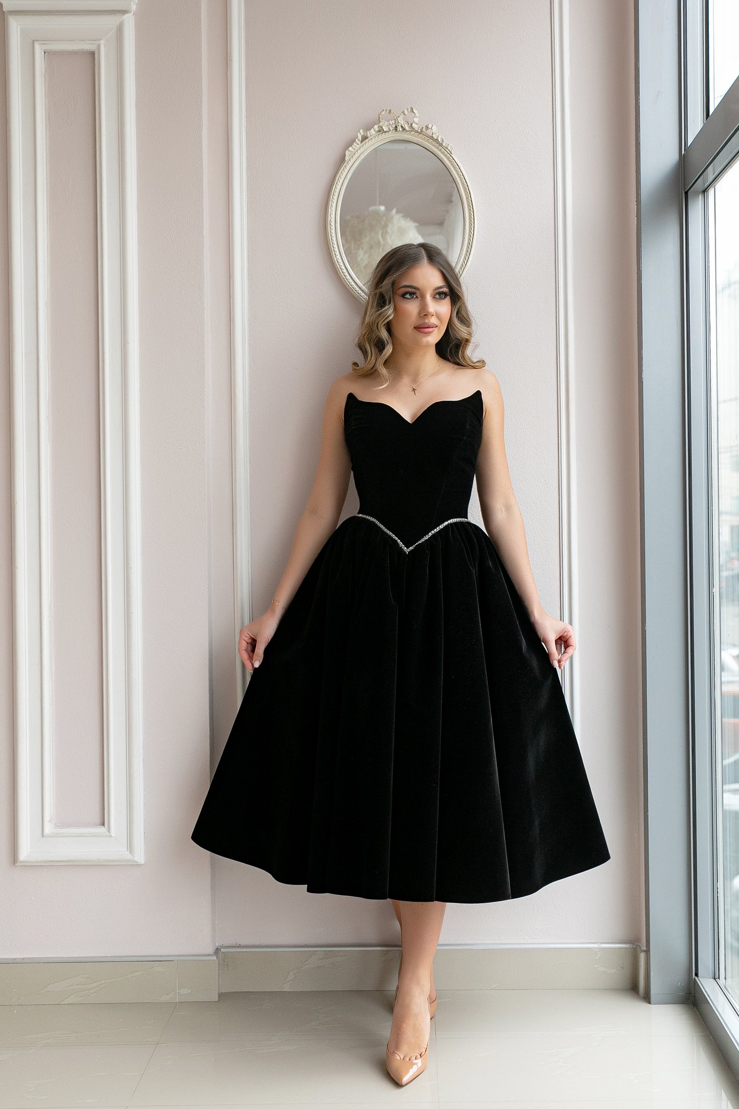 Rochie Aurora velvet
