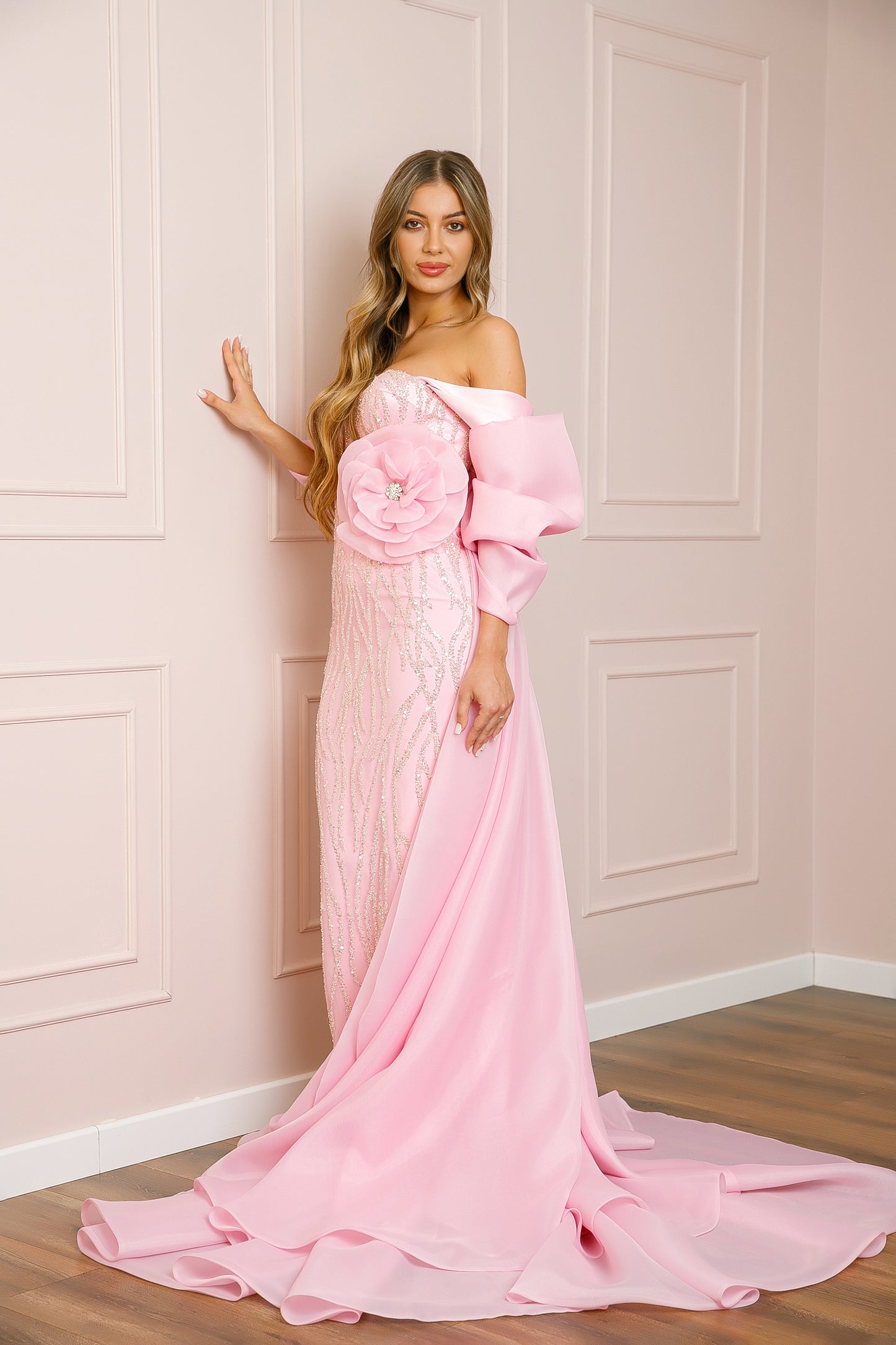 Rochie Georgiana pink