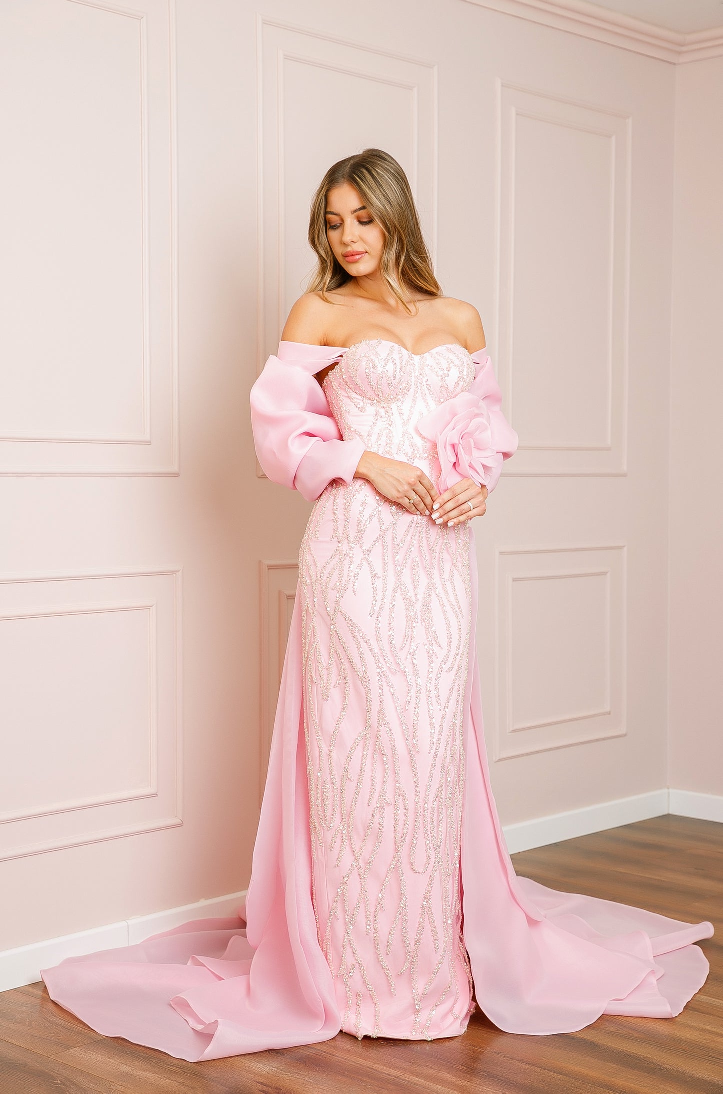 Rochie Georgiana pink