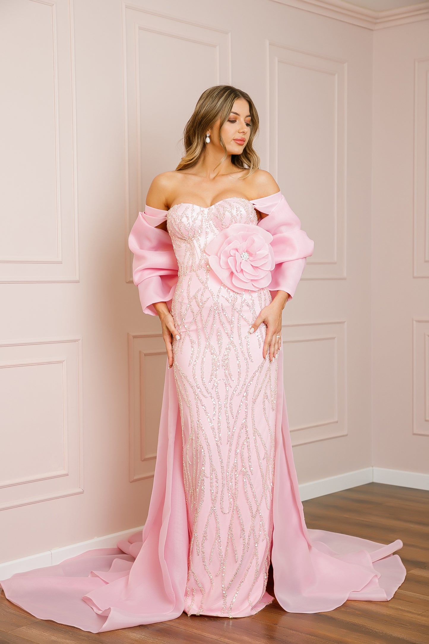 Rochie Georgiana pink